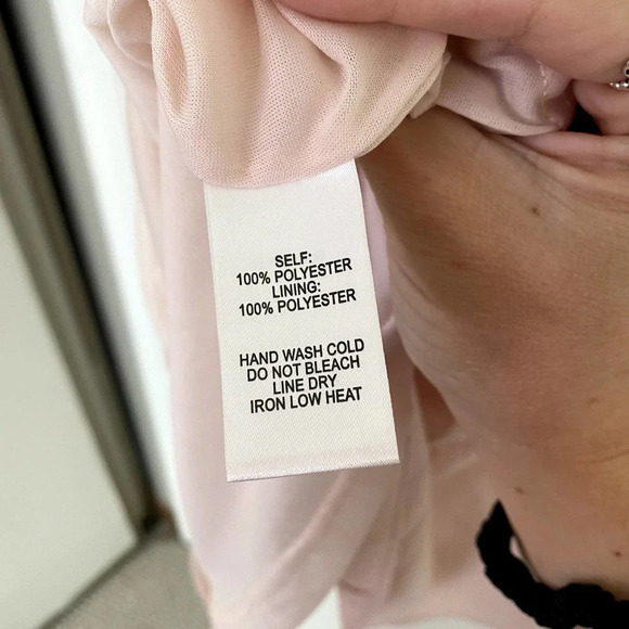 Lulus Any Sway, Shape Or Form Pink Lace Halter Shift Open Back Formal Dress - Picture 12 of 13